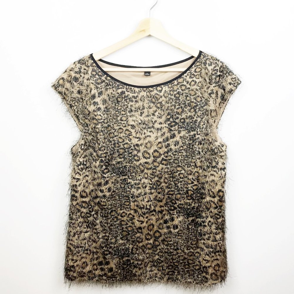 Ann Taylor Cheetah Print Blouse